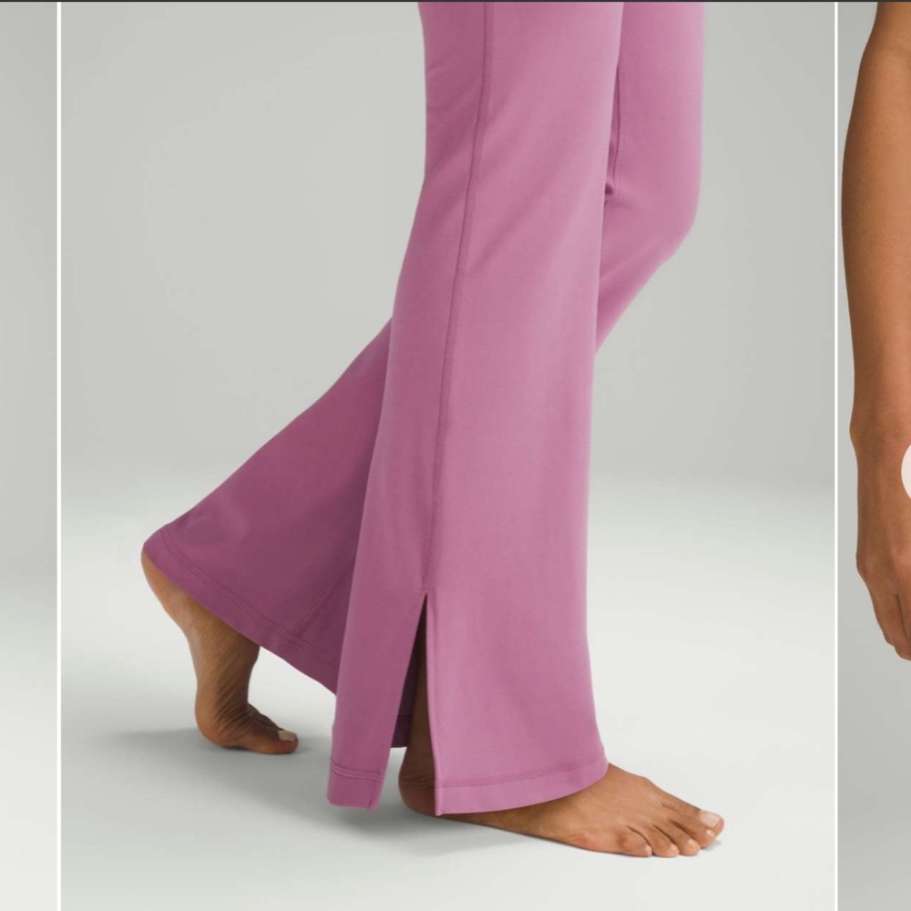 Lululemon Groove High-Rise Split-Hem Flared Pant *Nulu
Velvet Dust size 4 - Picture 5 of 7